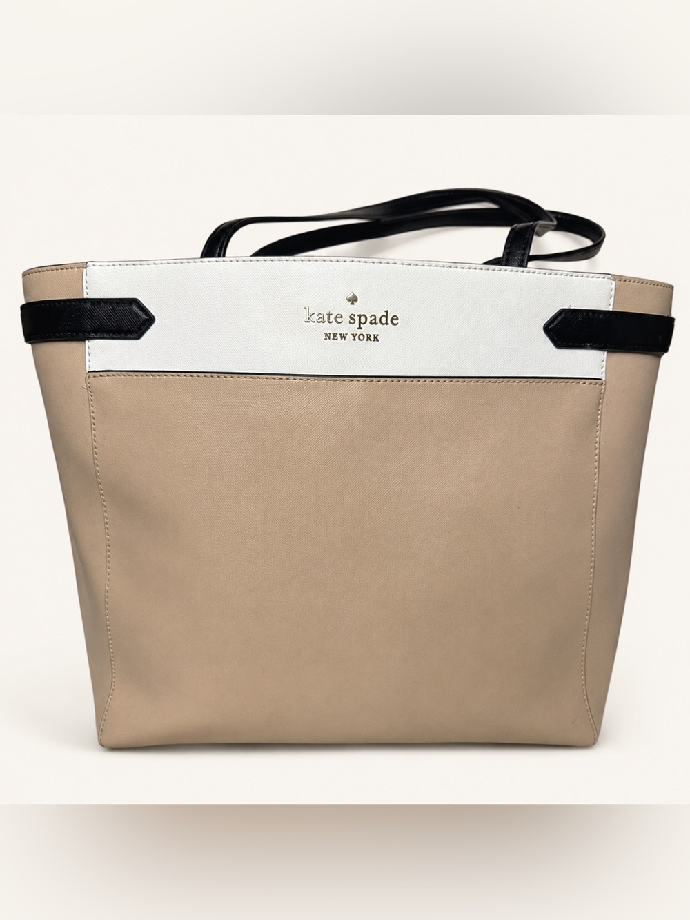 Kate Spade Staci Colorblock Laptop Tote Saffiano Leather WKRU7098